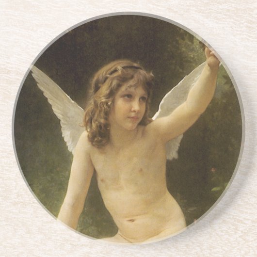 De gevangene (Le Captif) van Bouguereau Zandsteen Onderzetter (Voorkant)