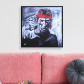 De gevangene Schilderij van Alfred Fox Canvas Afdruk (Insitu (Woonkamer))