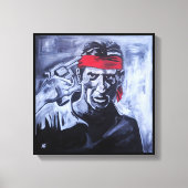 De gevangene Schilderij van Alfred Fox Canvas Afdruk (Voorkant)