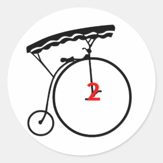 De gevangene van 1960 - Nummer twee - Sticker