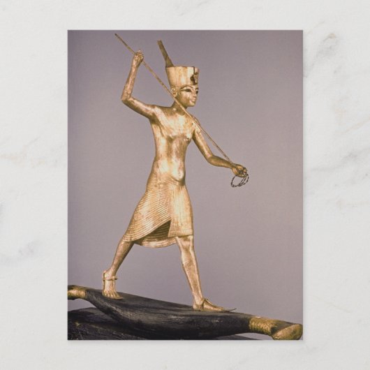 De gevangene van de Tutankhamun Briefkaart (Voorkant)