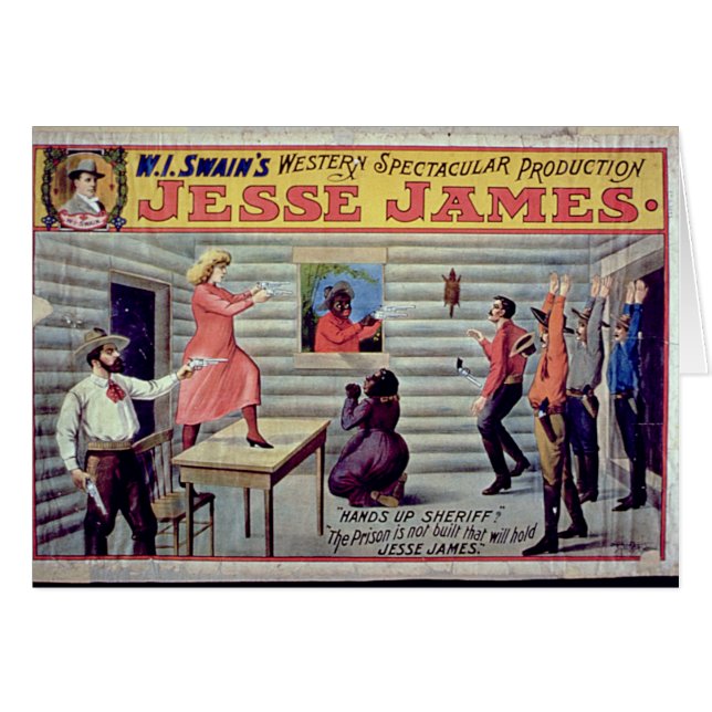 'De gevangenis is niet gebouwd die Jesse Jame zal  (Voorkant Horizontaal)