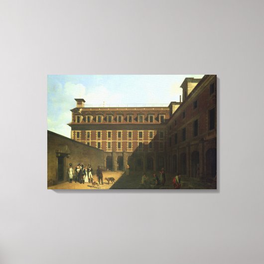 De gevangenis van Madelonnettes Canvas Afdruk (Voorkant)