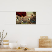 De gevangenschap Atlanta door het leger van de Uni Poster (Keuken)