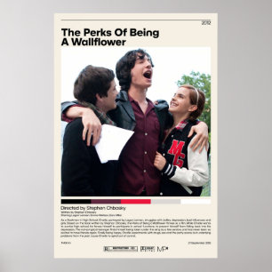 De gevaren van een Wallbloem Stephen Chbosky Poster