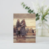 'De gevaren van het Zee' Briefkaart (Staand voorkant)