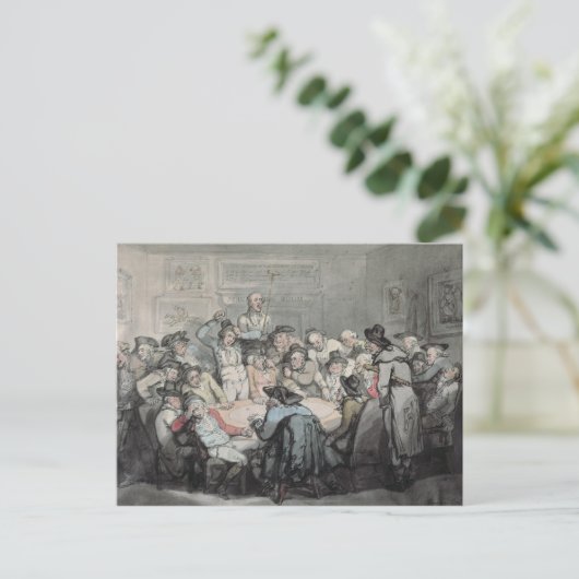 De gevarenruimte briefkaart (Staand voorkant)