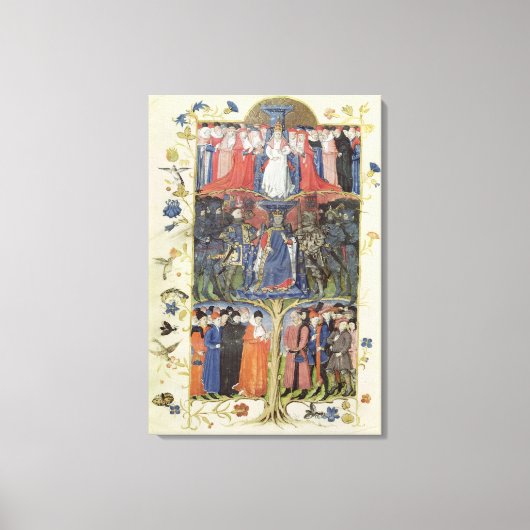 De gevechtsboom canvas afdruk (Voorkant)