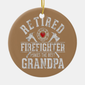 De gevechtsvliegtuigen in ruste maken de beste opa keramisch ornament