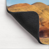 De geverfde rillingen in de koude mond muismat (Hoek)