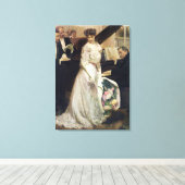 De gevierde, 1906 canvas afdruk (Insitu (Houten vloer))