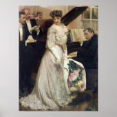 De gevierde, 1906 poster (Voorkant)