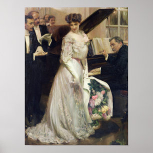 De gevierde, 1906 poster