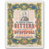 De gevierde zuurstofhoudende bitters sticker (Voorkant)