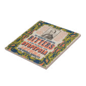 De gevierde zuurstofhoudende bitters tegeltje (Zijkant)