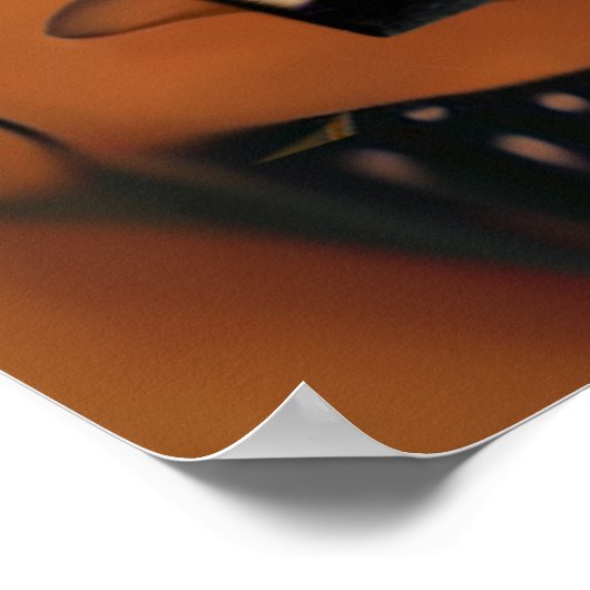 De gevirtualiseerde vrouw poster (Hoek)