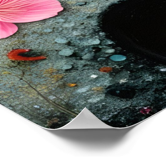 De Geviste kat Poster (Hoek)