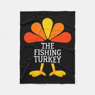 De Geviste koeienvanger van de Thanksgiving in Tur Fleece Deken
