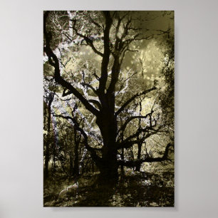 De gevlekte boom poster