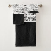 De gevlekte ceremonie- bad handdoek (Insitu)