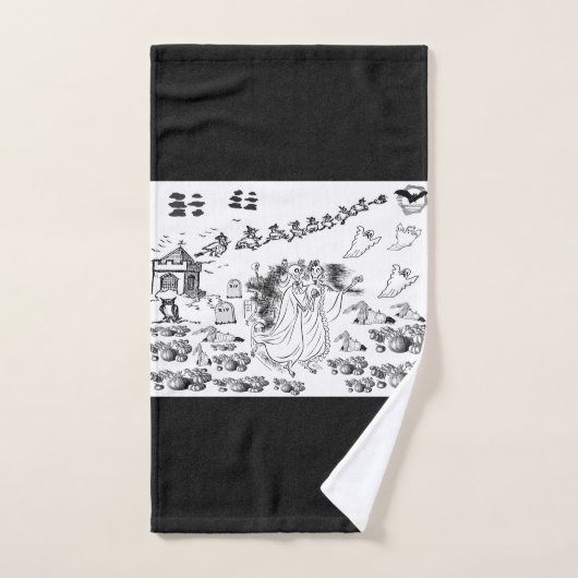 De gevlekte ceremonie- bad handdoek (Handdoek)