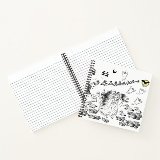 De gevlekte ceremonie- notitieboek (Binnen)