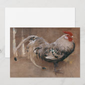 De gevlekte haan | Joseph Crawhall (Voorkant / Achterkant)