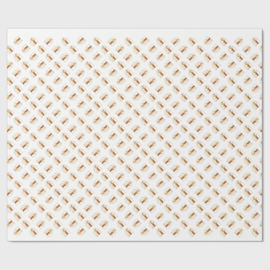 De gevlekte Maagd Maria houdt Baby Jezus vast Cadeaupapier (Vlak)