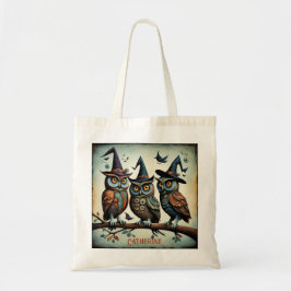 De gevleugelde coven tote bag