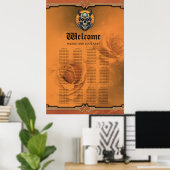 De gevleugelde schedel. poster (Thuiskantoor)