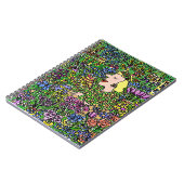 De gevlochten Florist. Illustratie op een Notitieboek (Linkerzijde)