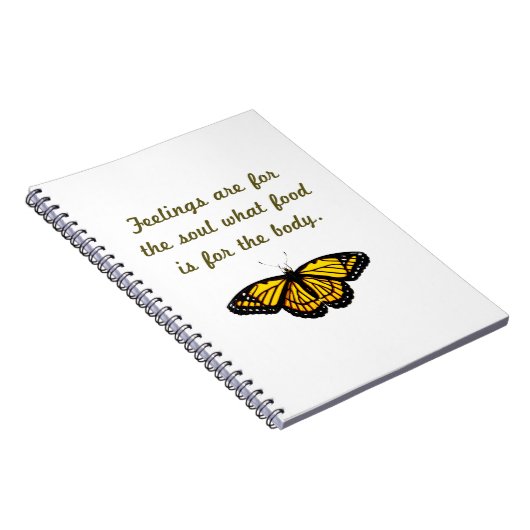 De gevoelens zijn voor de soep notitieboek (Rechterzijde)