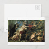 De gevolgen van de oorlog door Peter Paul Rubens Briefkaart (Voorkant / Achterkant)