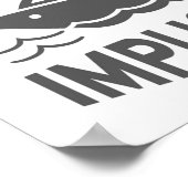 De gevolgen zijn altijd zonnig in filadelphia poster (Hoek)