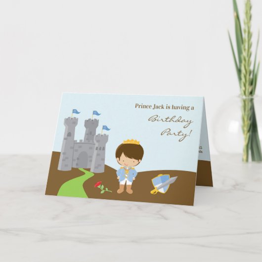 De Gevouwen Kaart van de Partij van de Verjaardag (Voorkant)