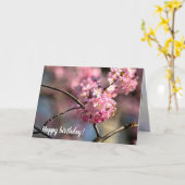 De gevreesde Sakura-boomtwijgen in de tuin Kaart (Gele Bloem)