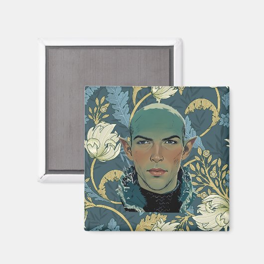 De gevreesde wolf bloost magneet (Voorkant / Achterkant)