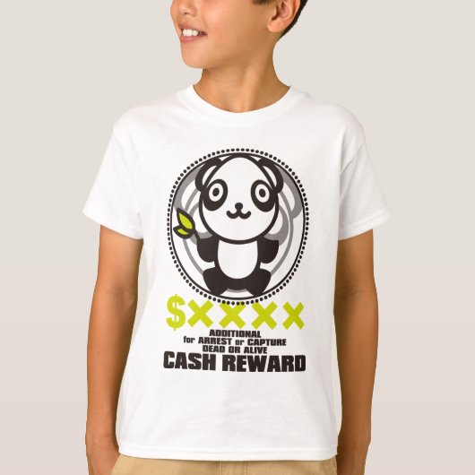 De gevulde speelgoed van de panda t-shirt (Voorkant)