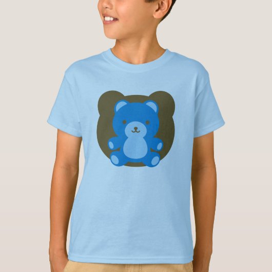 De gevulde speelgoed van het beer t-shirt (Voorkant)