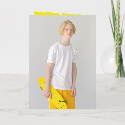 De gewaagde Beste Kaart van de Foto van het (Achterkant)