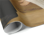 De Gewakte Engel (door Hugo Simberg) Cadeaupapier (Rol Hoek)