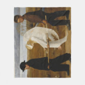 De Gewakte Engel (door Hugo Simberg) Fleece Deken (Voorkant)