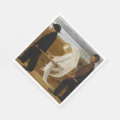 De Gewakte Engel (door Hugo Simberg) Servet (Hoek)