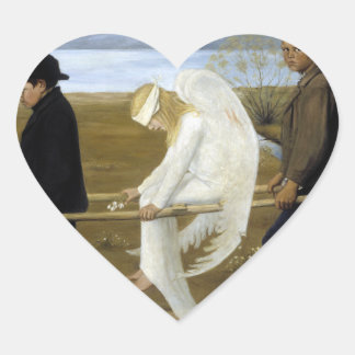 De Gewakte Engel Hart Sticker