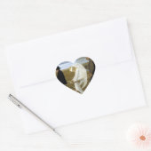 De Gewakte Engel Hart Sticker (Envelop)