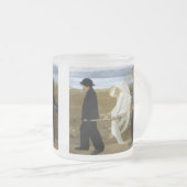 De Gewakte Engel Matglas Koffiemok (Voorkant rechts)