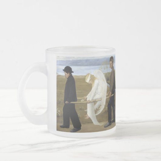 De Gewakte Engel Matglas Koffiemok (Links)