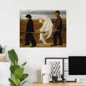 De Gewakte Engel Poster (Thuiskantoor)