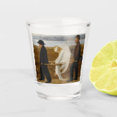 De Gewakte Engel Shot Glas (Voorkant)