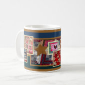 De gewatteerde Mok van de Koffie (Voorkant links)